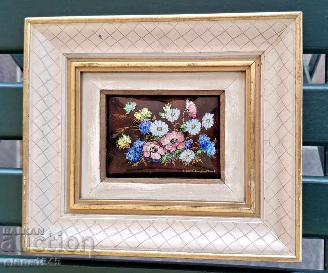 Πίνακας εμαγιέ Camille Fauré Πίνακας εμαγιέ Camille Fauré