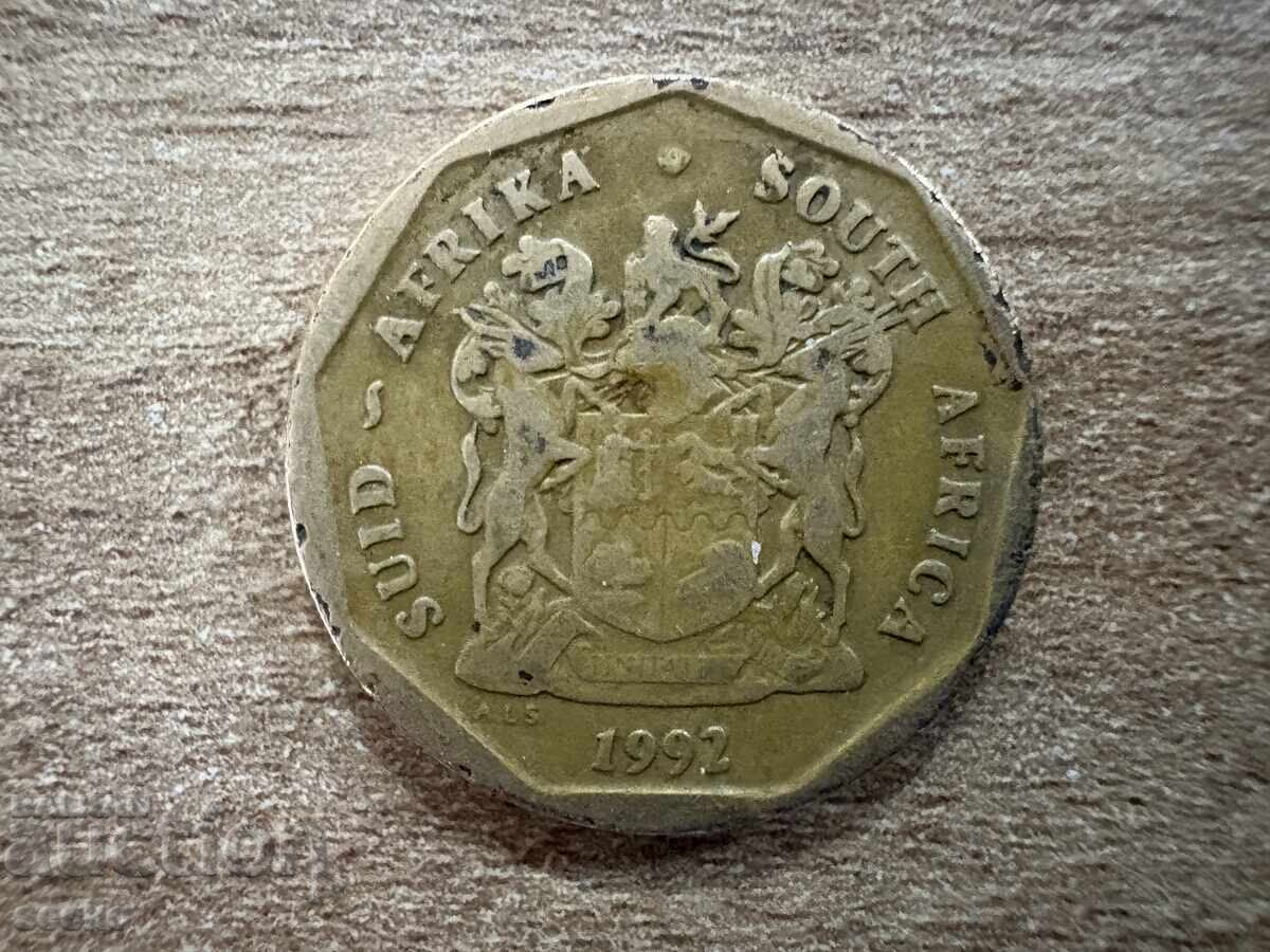 ЮАР - 50 цента (1992) с цена 0.40 лв. | € 0.20 ЮАР - 50 цента (1992) с цена 0.40 лв. | € 0.20