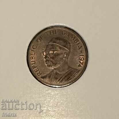 Гамбия 1 бутут / Gambia 1 butut 1974 Гамбия 1 бутут / Gambia 1 butut 1974