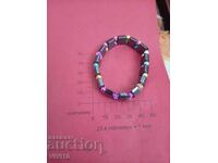 Gorgeous bracelet, hematite and roses