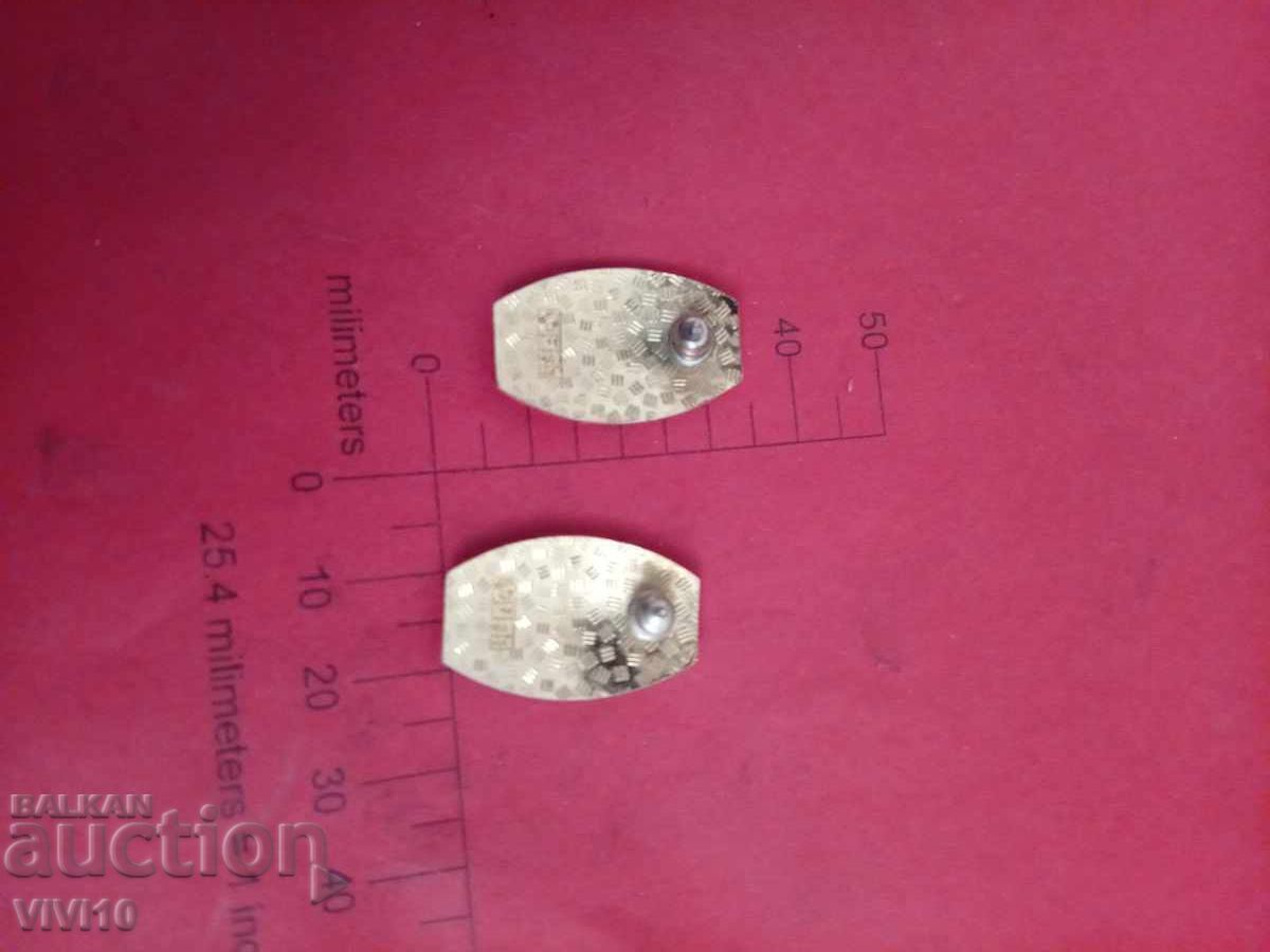 Старинни обеци с емаил ,авторски с цена 30.00 лв. | € 15.34