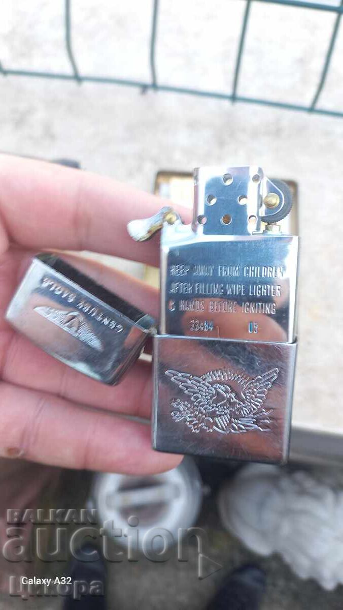 ZIPPO LIGHTER, TOBACCO CASE, CIGARETTES - 5 ZIPPO LIGHTER, TOBACCO CASE, CIGARETTES - 5