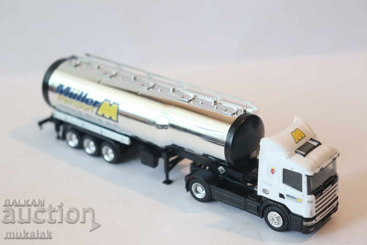 HERPA H0 1/87 SCANIA ΣΙΛΟ ΤΑΝΚΕΡ ΜΟΝΤΕΛΟ ΑΥΤΟΚΙΝΗΤΟ ΦΟΡΤΗΓΟ - 6
