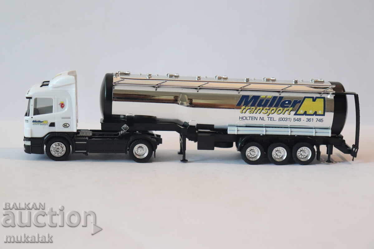 HERPA H0 1/87 SCANIA ΣΙΛΟ ΤΑΝΚΕΡ ΜΟΝΤΕΛΟ ΑΥΤΟΚΙΝΗΤΟ ΦΟΡΤΗΓΟ
