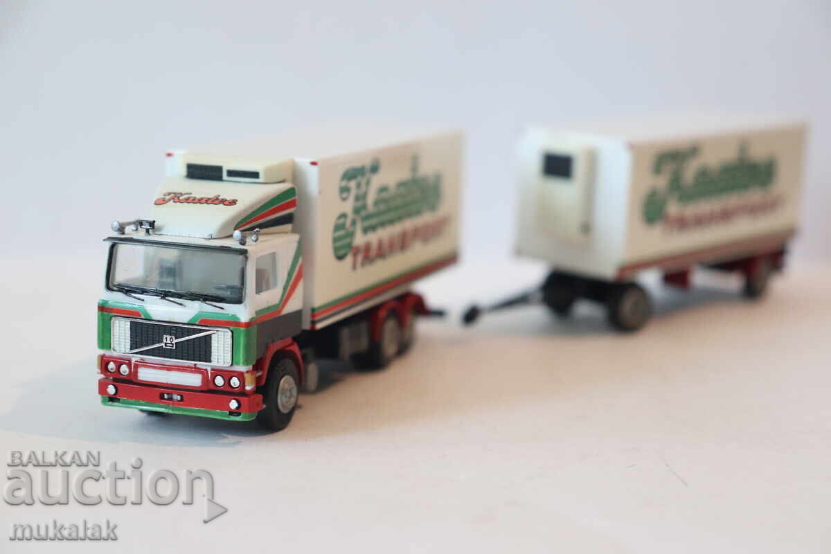 Auction  HERPA H0 1/87 VOLVO Model Car Truck TIR