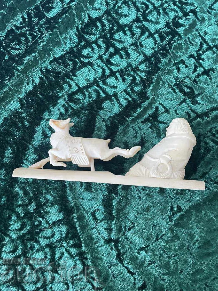 Аукцион Сувенир- моржова кост,20/8 см