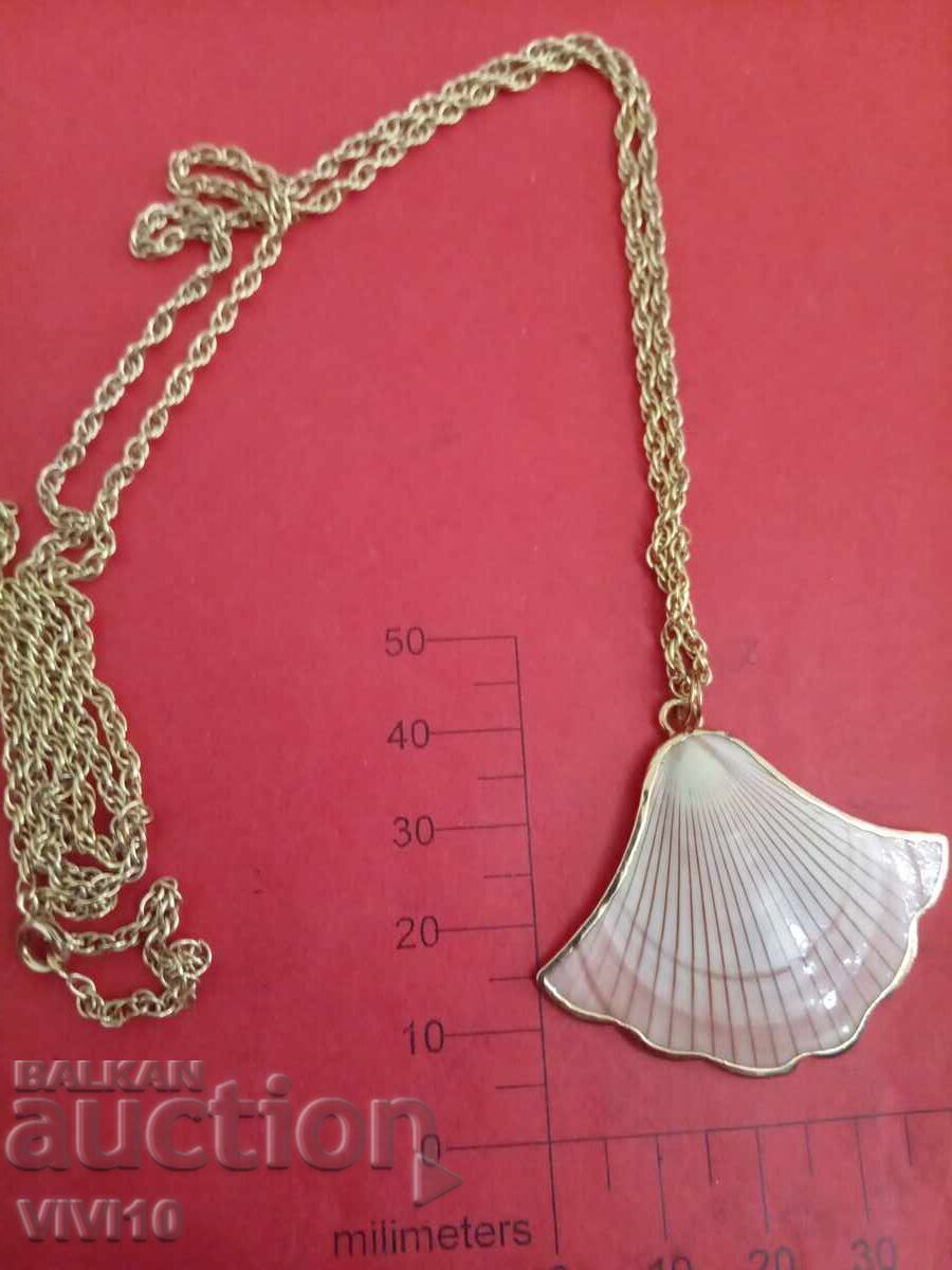 Antique enamel necklace