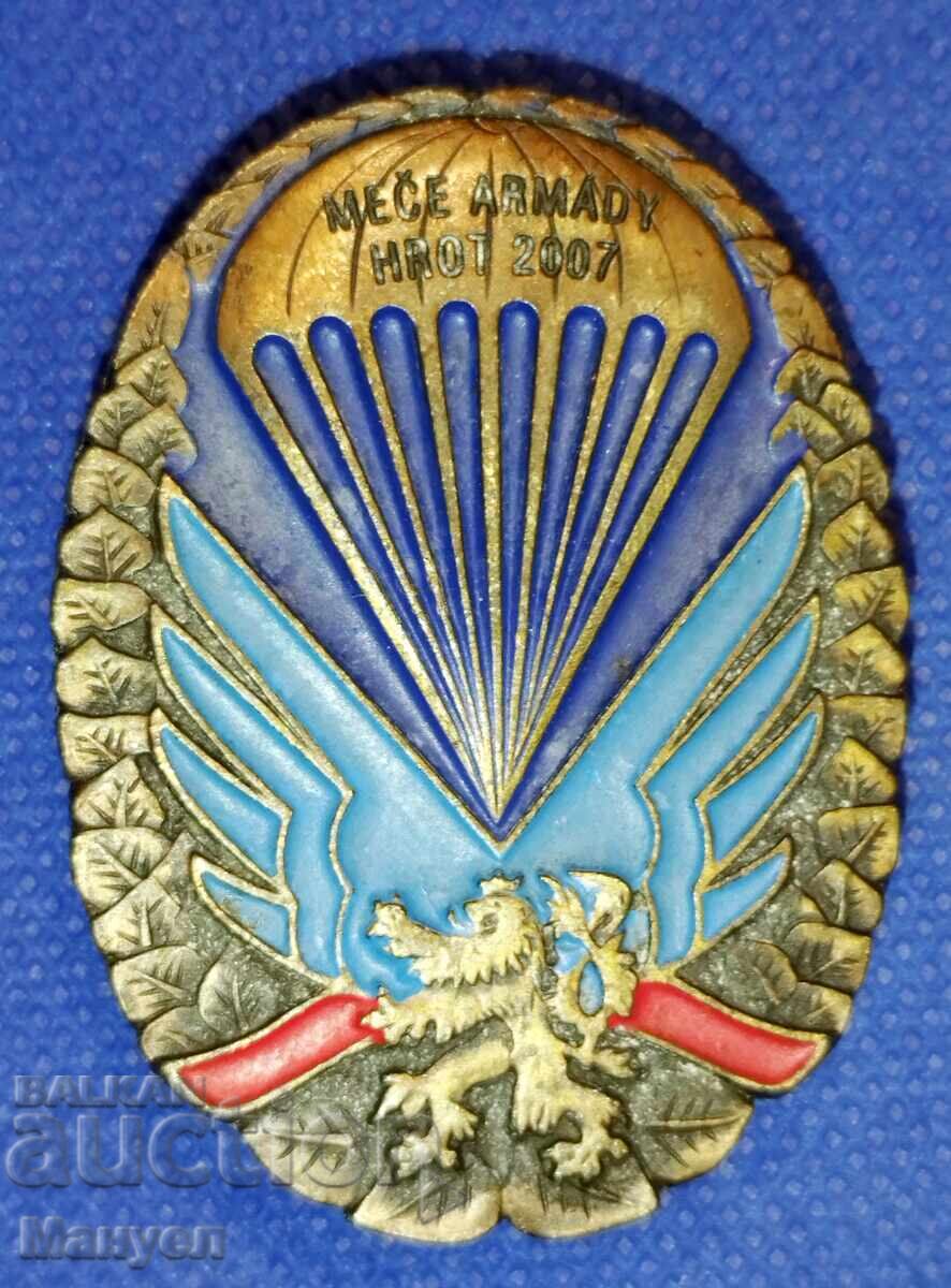 Parachute Sign - Czech Republic Parachute Sign - Czech Republic