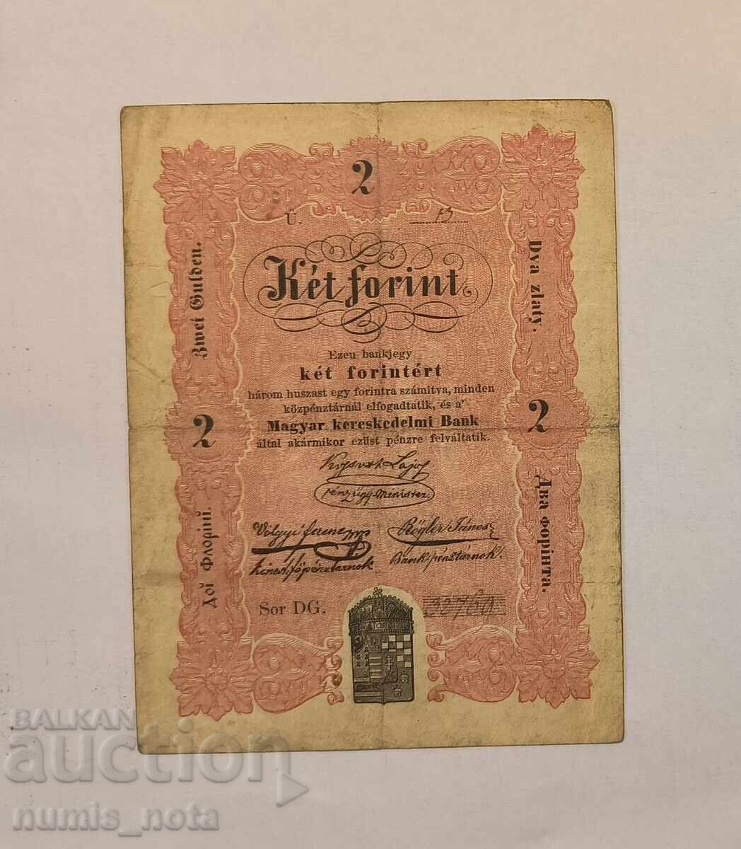 Hungary 2 Forint 1848
