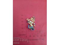 Αντίκα καρφίτσα σμάλτου