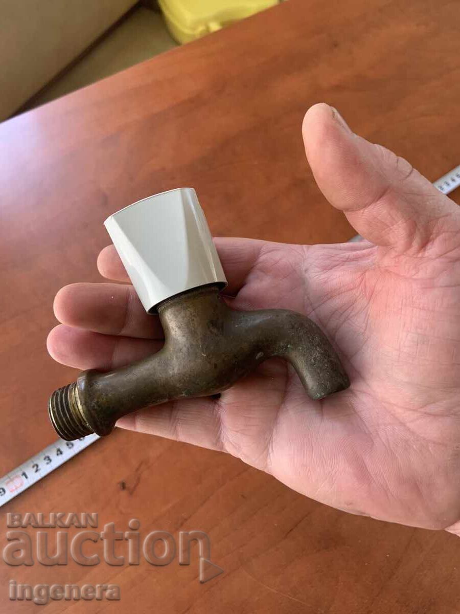 CANEA RETRO ROBINET BRONZ CU MÂNER NOU 1/2 ȚOLI cu preț 11.00 BGN | € 5.62