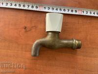 КАНЕЛКА РЕТРО ЧЕШМА БРОНЗ С НОВА РЪКОХВАТКА 1/2 ЦОЛА