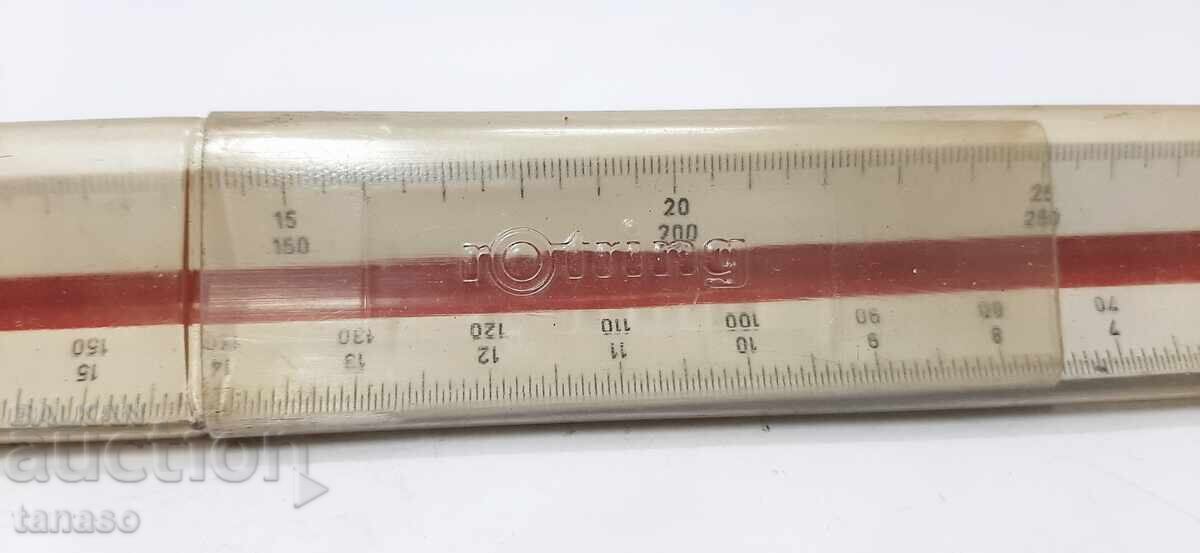 Old, large Rotring line (2.5) - 5