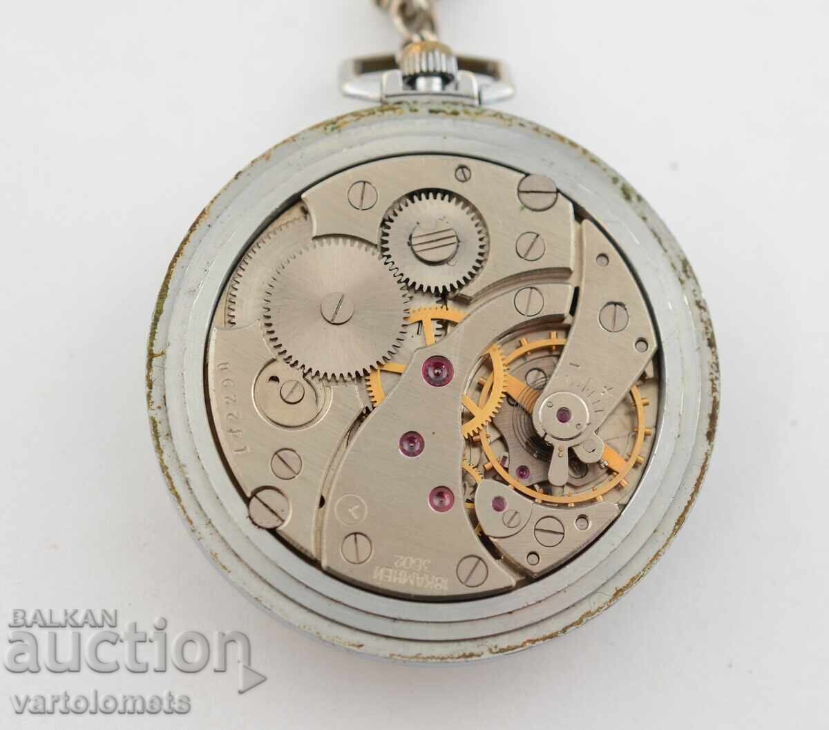 Δημοπρασία Τσέπης ρολόι MOLNIJA SEKONDA USSR - λειτουργεί Δημοπρασία Τσέπης ρολόι MOLNIJA SEKONDA USSR - λειτουργεί