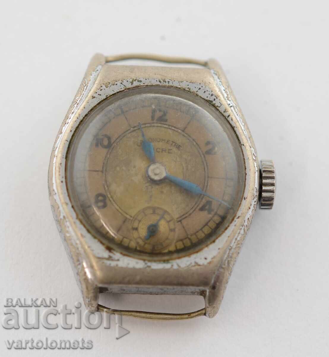 Γυναικείο ρολόι CHRONOMETRE SWISS MADE - δεν λειτουργεί