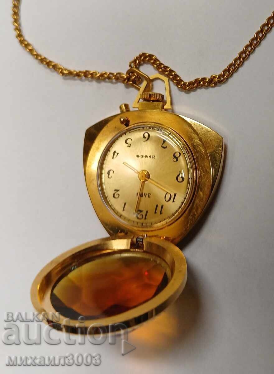 ΖΑΡΙΑ ΓΥΝΑΙΚΕΙΟ ΡΟΛΟΪ ΜΕΝΤΑΓΙΟΝ ΜΕ ΕΠΙΧΡΥΣΩΜΑ 10 ΜΙΚΡΟΝ με τιμή 149.00 BGN | € 76.18