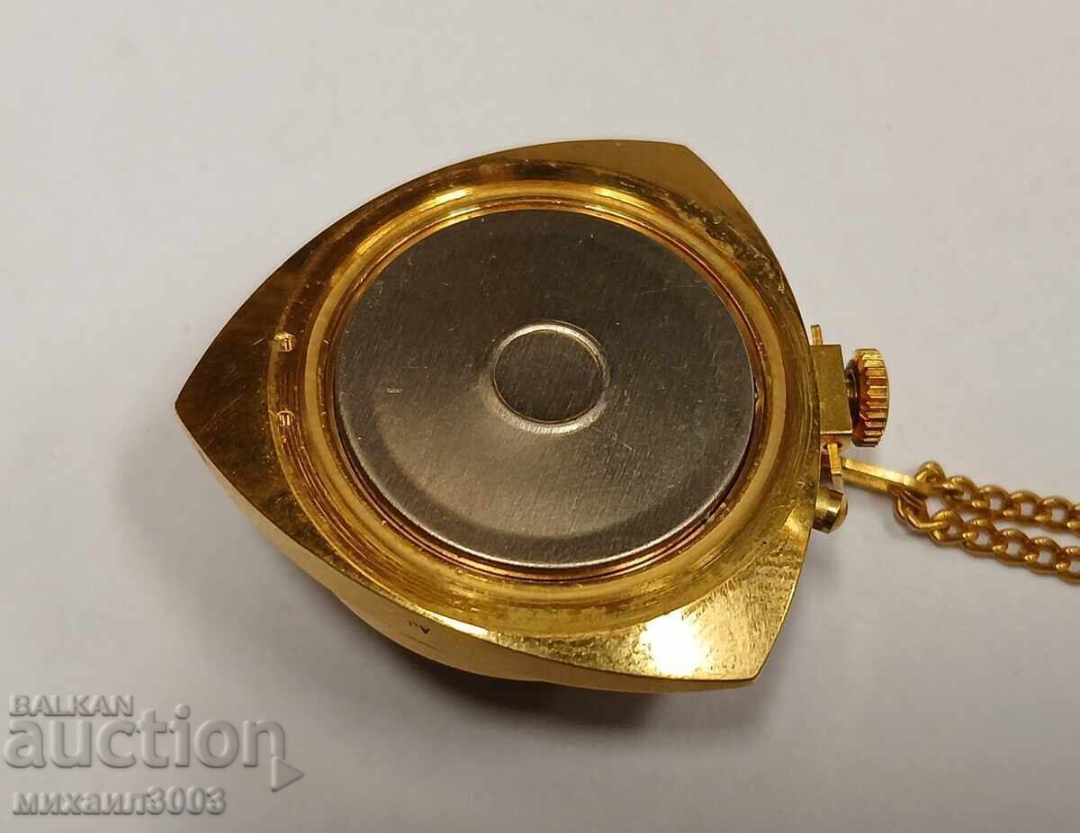 CEAS DE DAMĂ ZARY, MEDALION, AURIT CU 10 MICRONI - 5