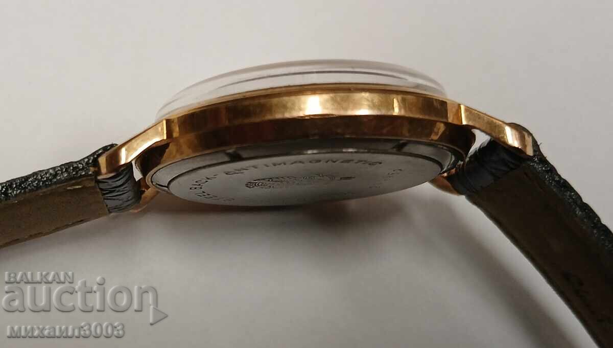 Δημοπρασία Γαλλικό ανδρικό επιχρυσωμένο ρολόι χειρός LIP