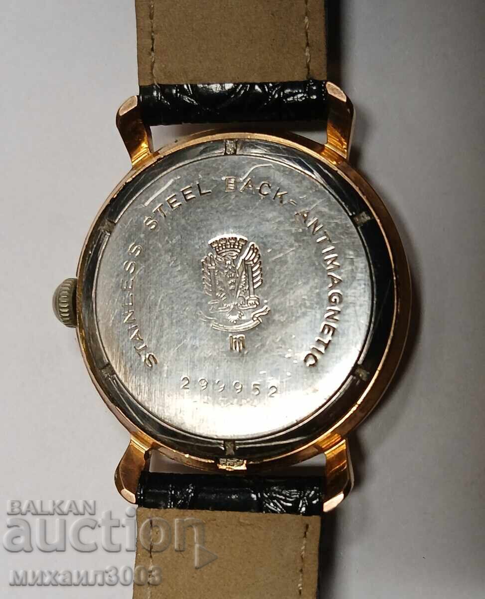 Παράδοση Γαλλικό ανδρικό επιχρυσωμένο ρολόι χειρός LIP