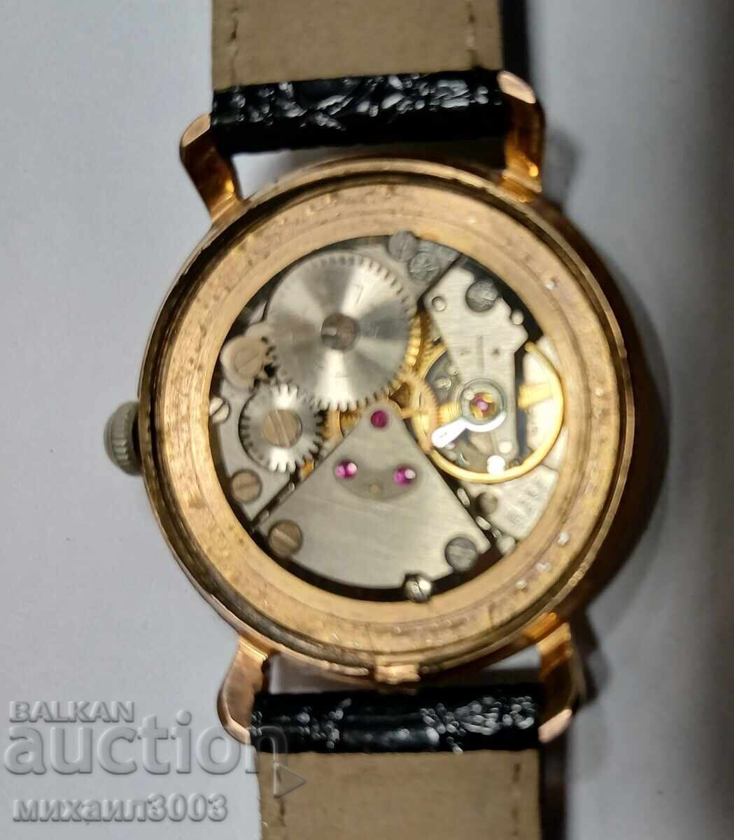 FRENCH MEN'S GOLD-PLATED WRISTWATCH LIP - 5