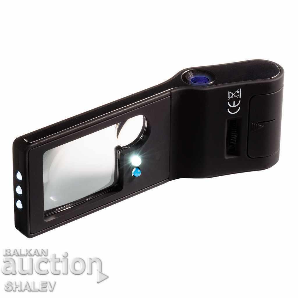 Licitație Lupă de mărire "Leuchtturm" 6 în 1 /cu microscop/ (1499)