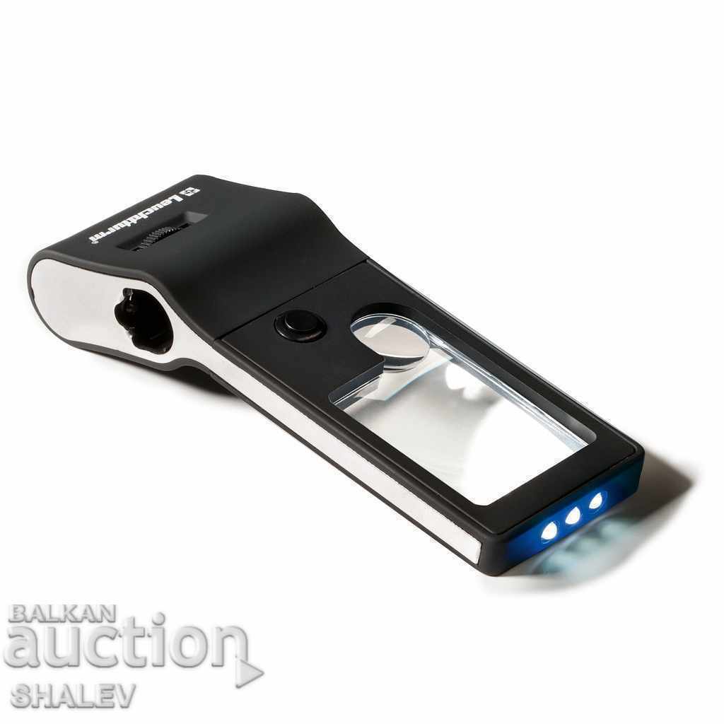 Lupă de mărire "Leuchtturm" 6 în 1 /cu microscop/ (1499)