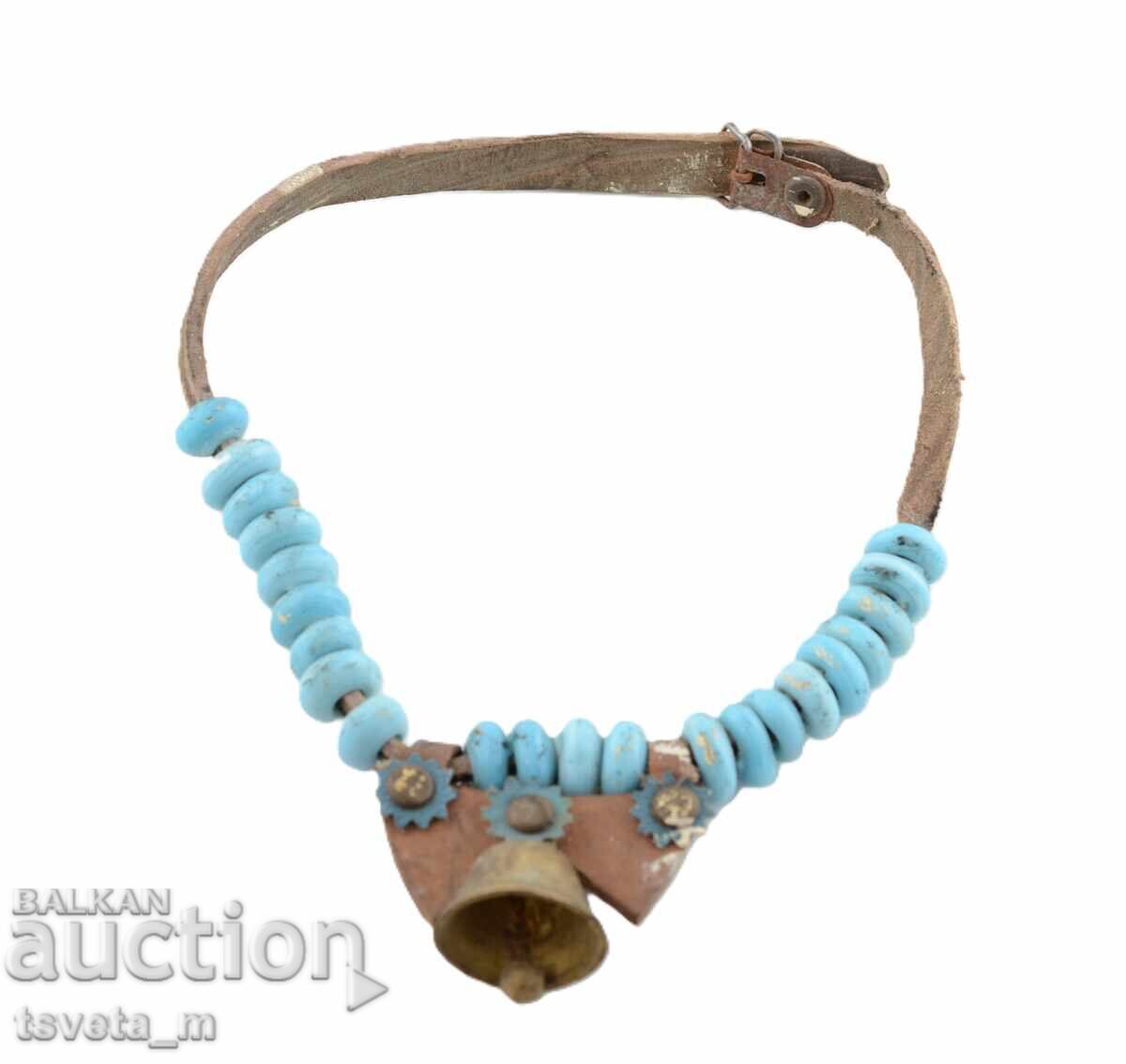 Horse decoration with bronze bell