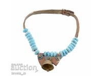 Horse decoration with bronze bell