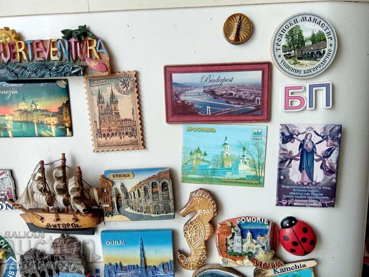 Collection of refrigerator magnets - 5 Collection of refrigerator magnets - 5