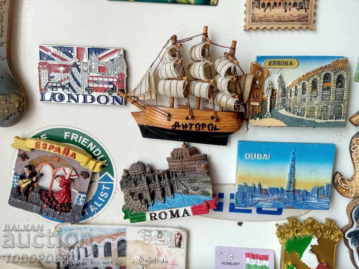 Collection of refrigerator magnets - 6 Collection of refrigerator magnets - 6