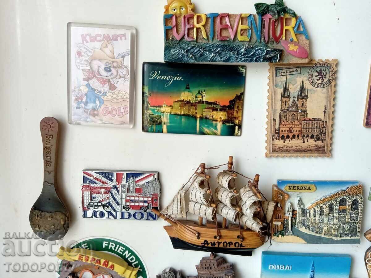 Collection of refrigerator magnets - 7 Collection of refrigerator magnets - 7