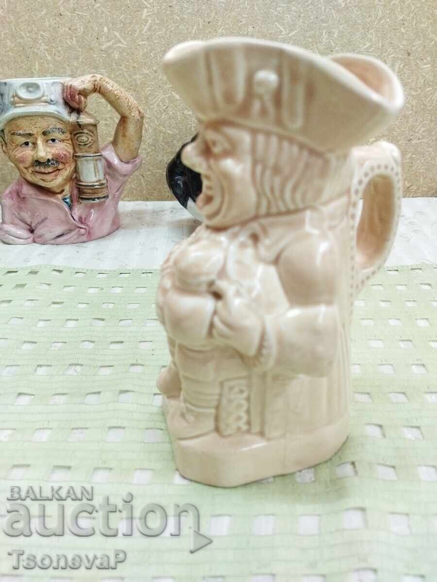 Delivery of Porcelain Toby Jug, Fillpot, Philpot Delivery of Porcelain Toby Jug, Fillpot, Philpot