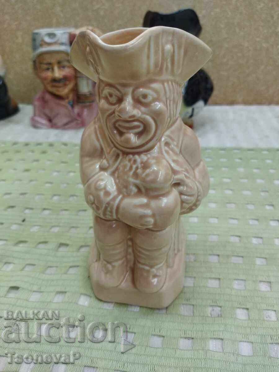 Porcelain Toby Jug, Fillpot, Philpot Porcelain Toby Jug, Fillpot, Philpot