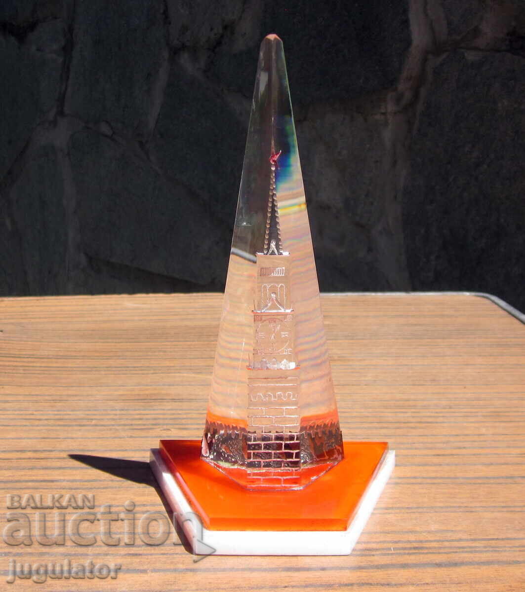 стара Руска Съветска СССР пластика фигура статуетка Кремъл - 5 стара Руска Съветска СССР пластика фигура статуетка Кремъл - 5