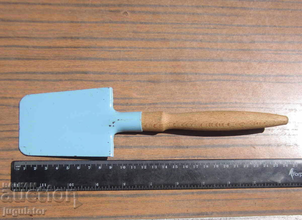 стара Българска детска играчка лопатка от соца с етикет - 6 стара Българска детска играчка лопатка от соца с етикет - 6