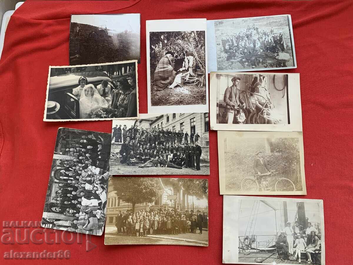 Παρτίδα από 10 παλιές φωτογραφίες