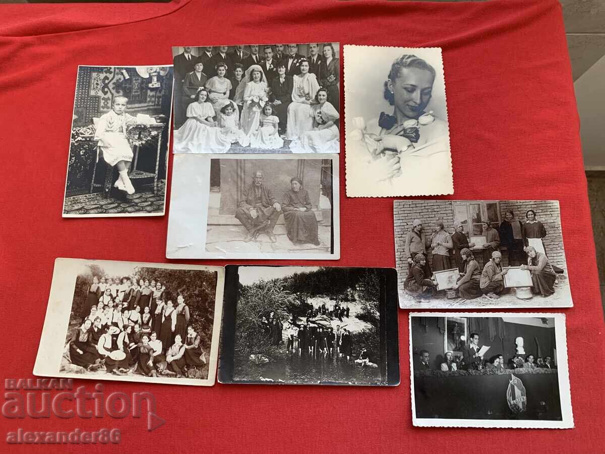 Λοτ από 8 παλιές φωτογραφίες