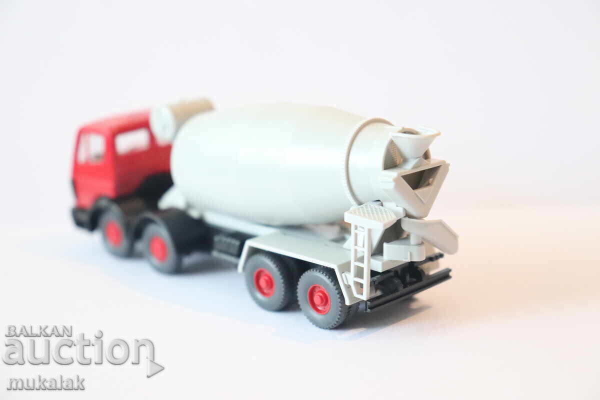 WIKING? H0 1/87 MERCEDES CONCRETE MIXER MODEL TRUCK - 7