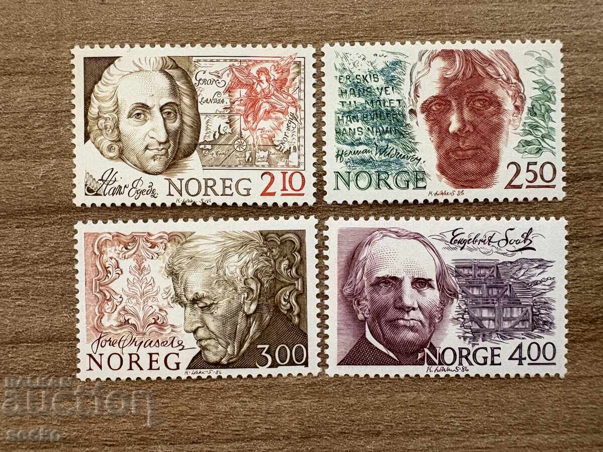 Νορβηγία - Γνωστοί Νορβηγοί (1986) MNH Νορβηγία - Γνωστοί Νορβηγοί (1986) MNH