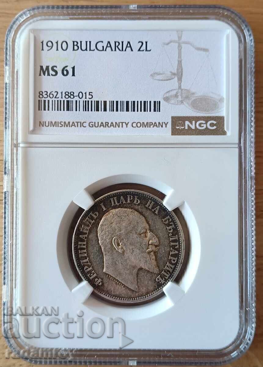 2 lei 1910 MS61