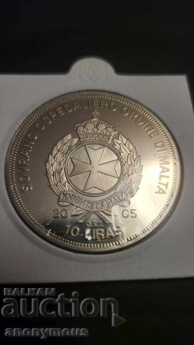 Νόμισμα 10 λίρες Μάλτας 2005 με τιμή 60.00 BGN | € 30.68