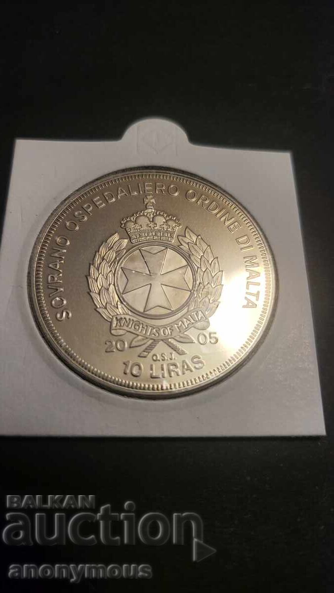 Νόμισμα 10 λίρες Μάλτας 2005 με τιμή 60.00 BGN | € 30.68 Νόμισμα 10 λίρες Μάλτας 2005 με τιμή 60.00 BGN | € 30.68