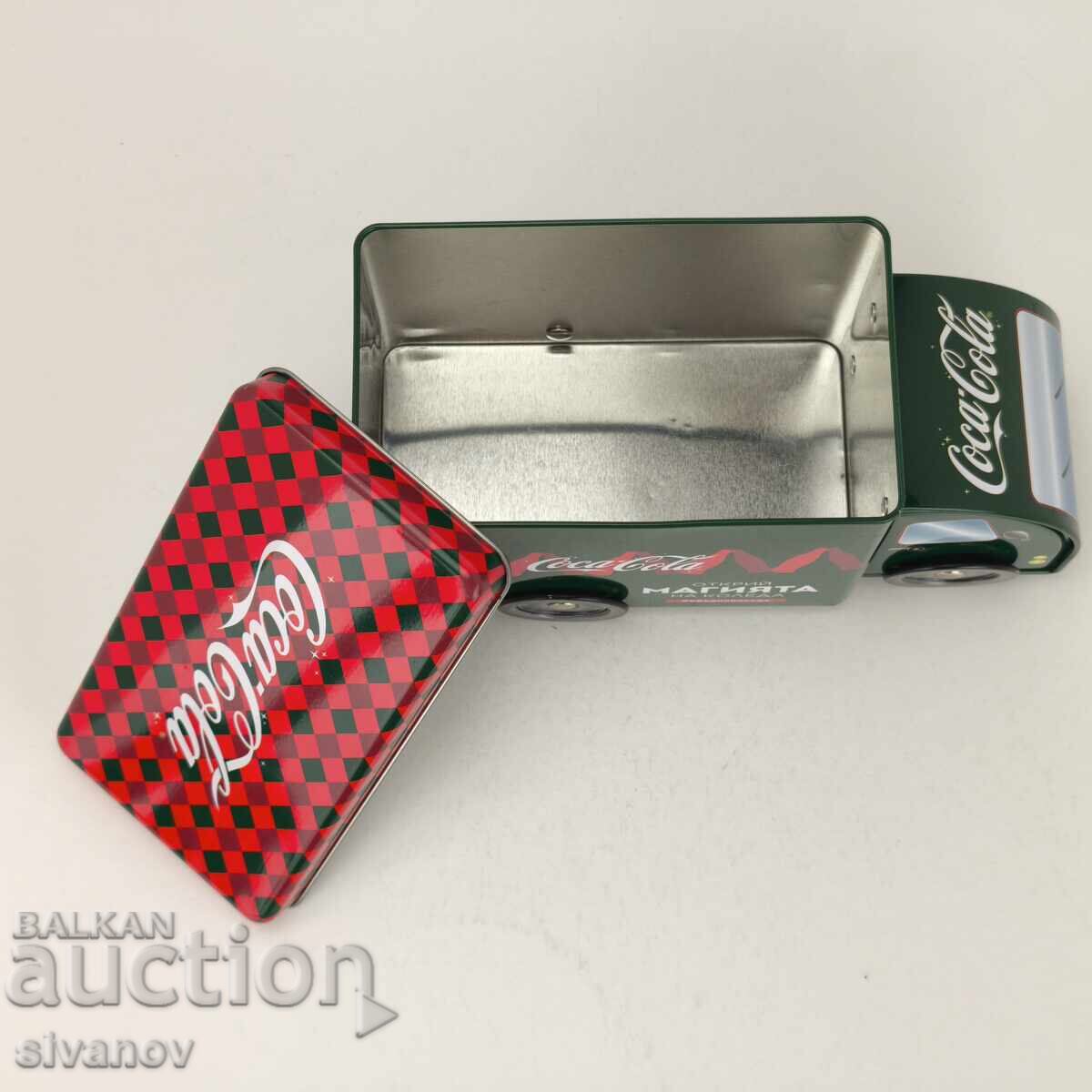Auction  Metal Coca-Cola Christmas Truck Coca-Cola #5978