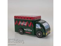 Cutie metalică Coca Cola camion de Crăciun Coca Cola #5978