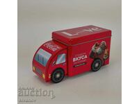 Cutie metalică Coca Cola camion de Crăciun Coca Cola #5979