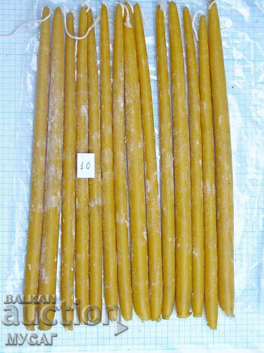 PARAFFIN CANDLES, 17 TYPES, FOR A PICNIC, in nature - 6