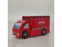 Cutie metalică Coca Cola camion de Crăciun Coca Cola #5980