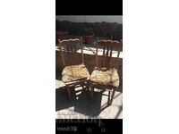 Scaune din lemn de tip vintage