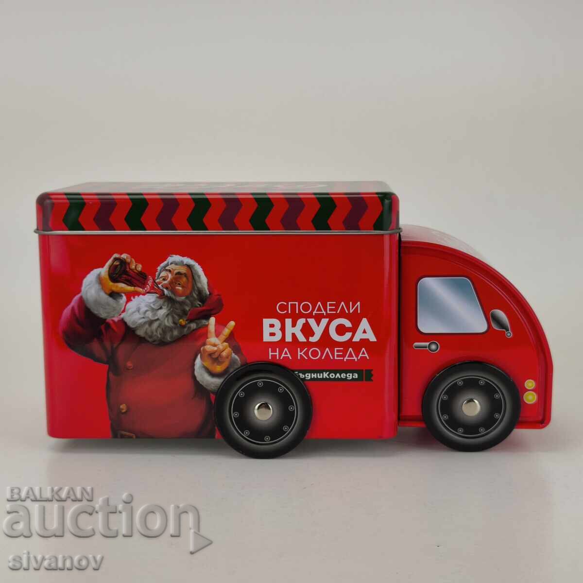 Auction Metal Coca-Cola Christmas Truck Coca-Cola #5981 Auction Metal Coca-Cola Christmas Truck Coca-Cola #5981
