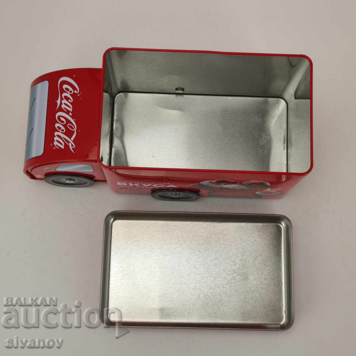 Delivery of Metal Coca-Cola Christmas Truck Coca-Cola #5981 Delivery of Metal Coca-Cola Christmas Truck Coca-Cola #5981